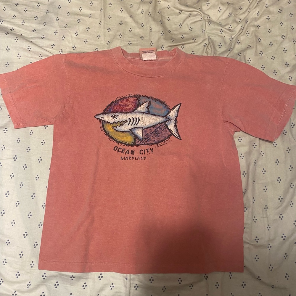 Vintage 90s Kids Ocean City Maryland t shirt size S
